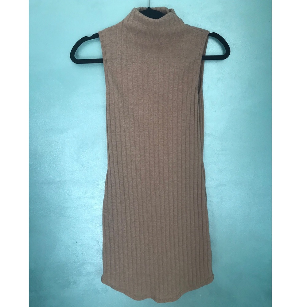 Tan Sweater Dress